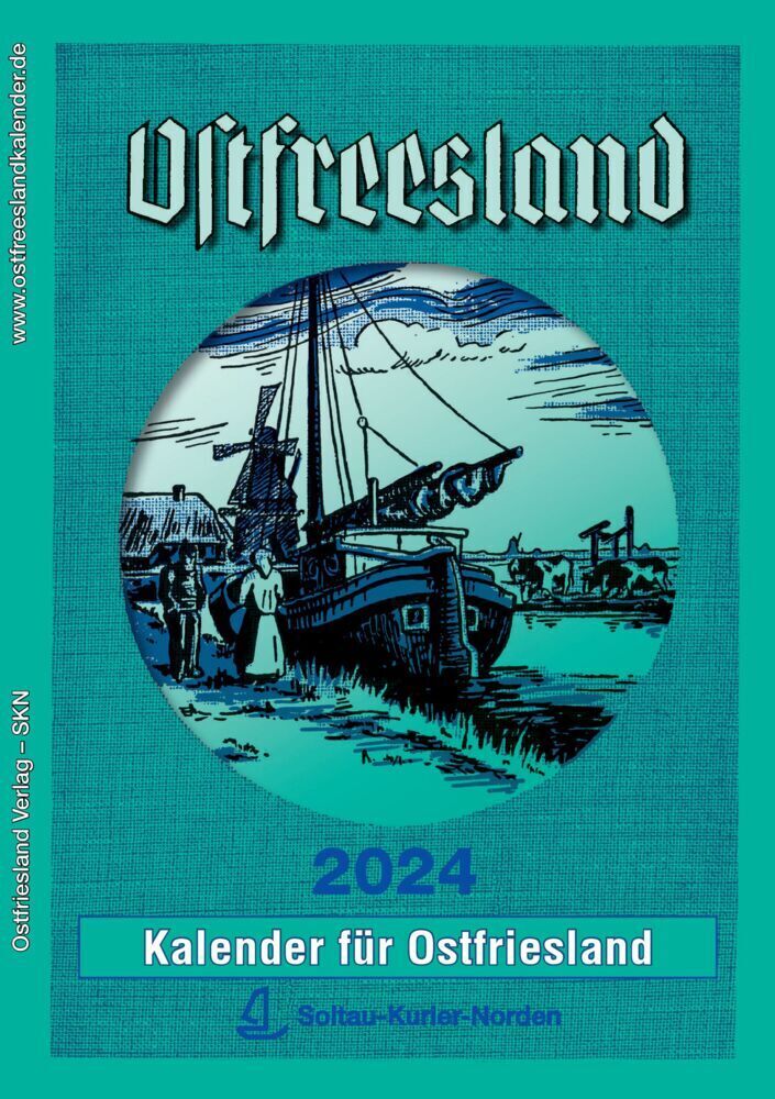 Cover: 9783910358065 | Ostfreesland Kalender 2024 | Kalender für Ostfriesland | Taschenbuch