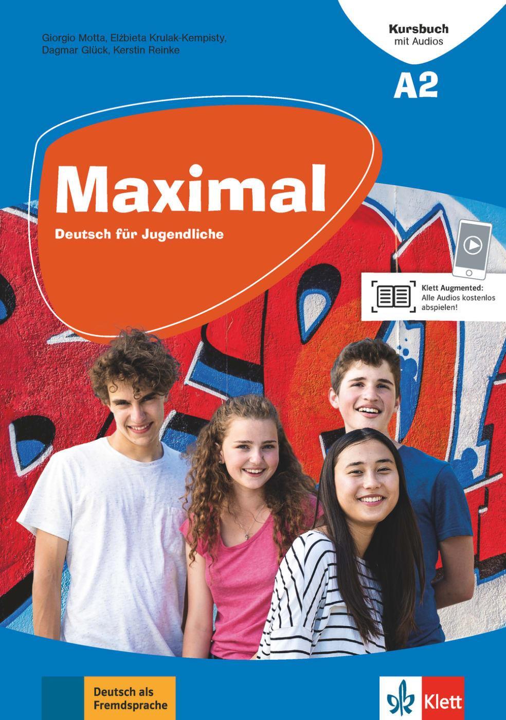 Cover: 9783126767453 | Maximal A2. Kursbuch mit Audios | Deutsch für Jugendliche | Buch