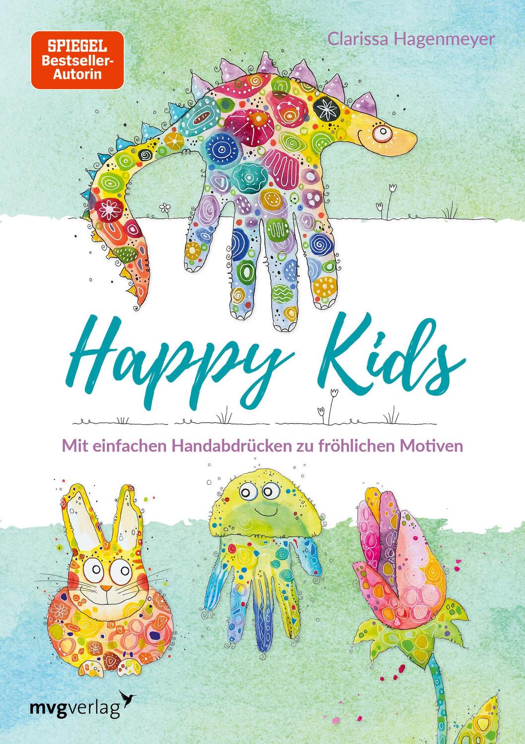 Cover: 9783747403730 | Happy Kids | Mit einfachen Handabdrücken zu fröhlichen Motiven | Buch