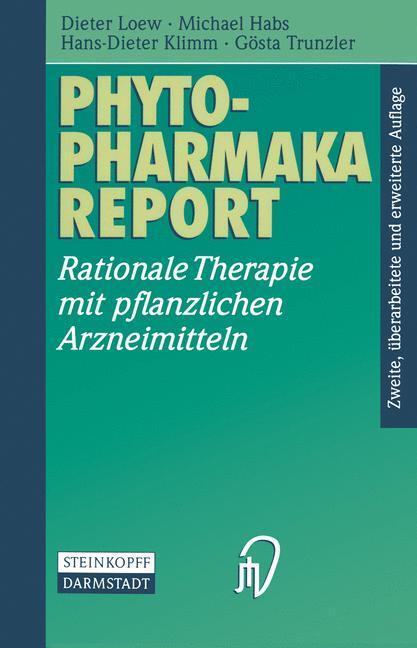 Cover: 9783798511590 | Phytopharmaka-Report | Dieter Loew (u. a.) | Taschenbuch | Paperback