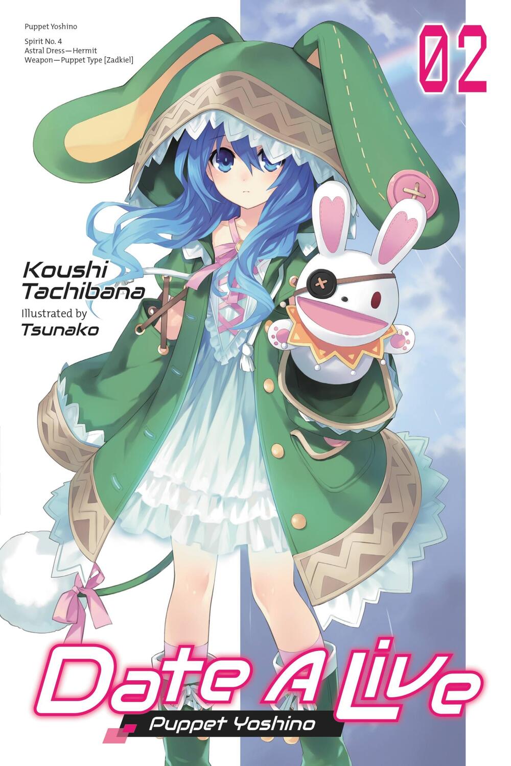 Cover: 9781975319939 | Date a Live, Vol. 2 (Light Novel): Puppet Yoshino | Koushi Tachibana