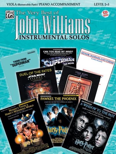 Cover: 9780757923593 | The Very Best of John Williams for Strings | Viola with Piano Acc.