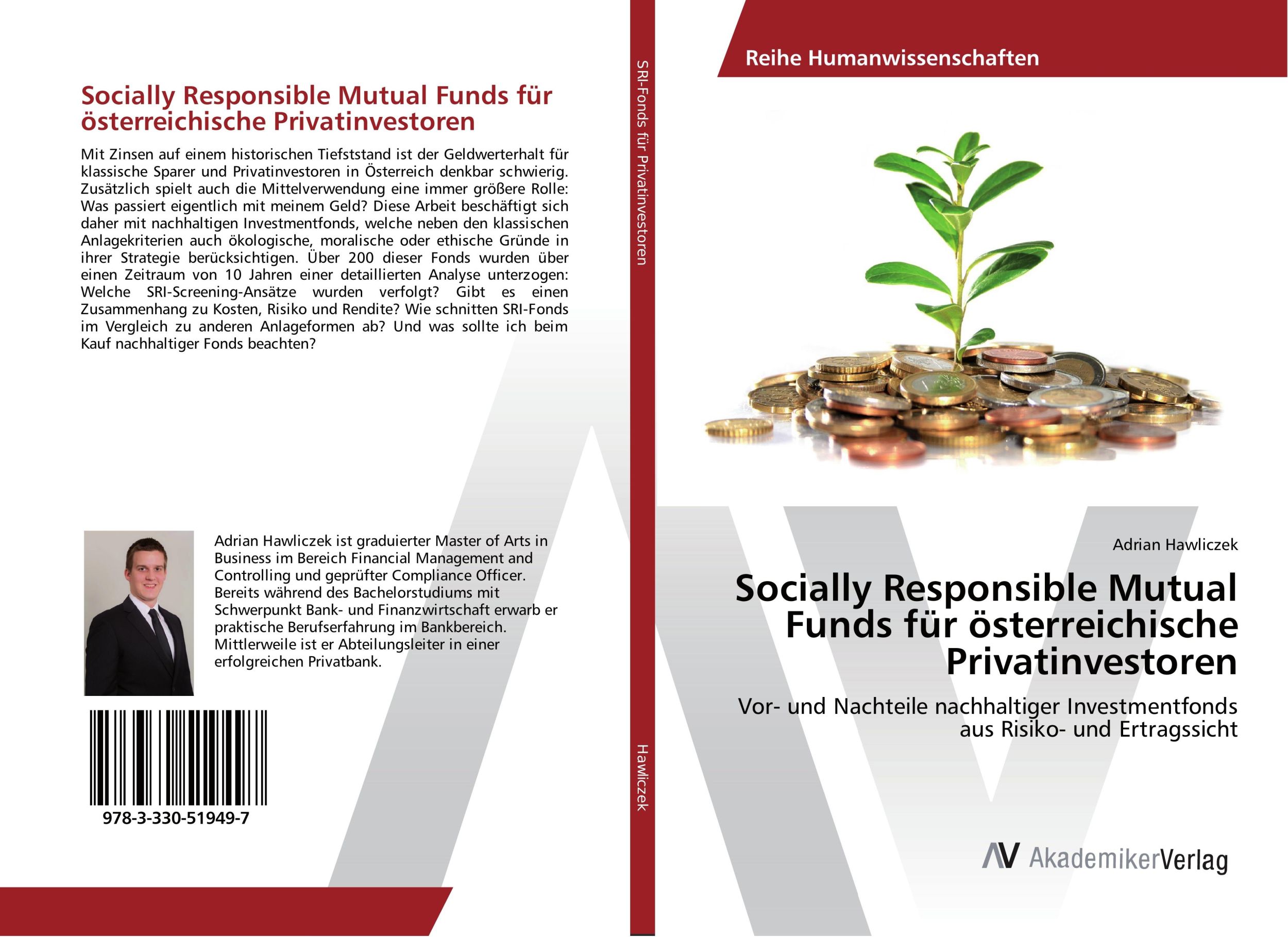 Cover: 9783330519497 | Socially Responsible Mutual Funds für österreichische Privatinvestoren