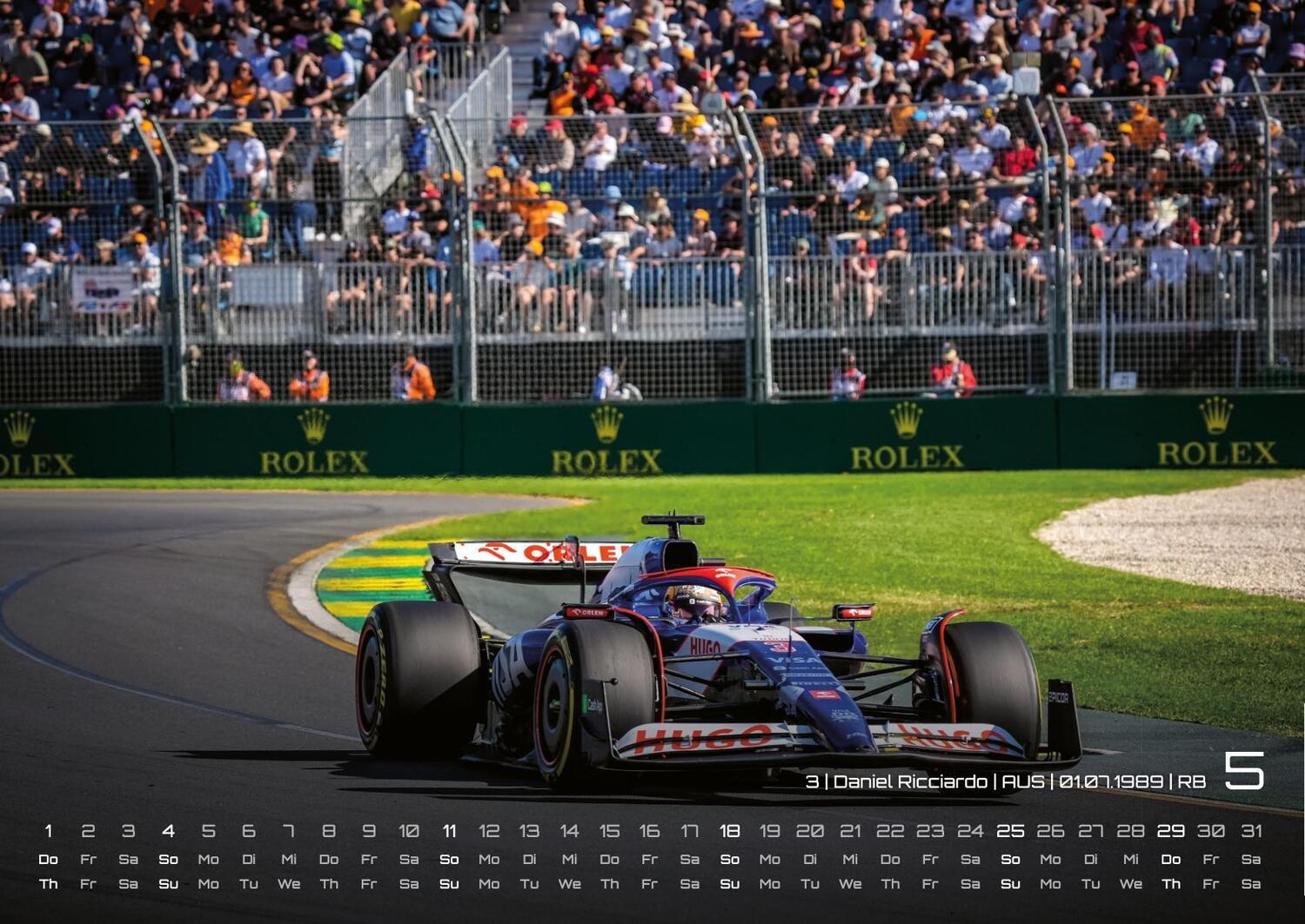 Bild: 9783986733964 | Formel 1 - Grand Prix - 2025 - F1 Kalender DIN A2 | GP-Fever. de