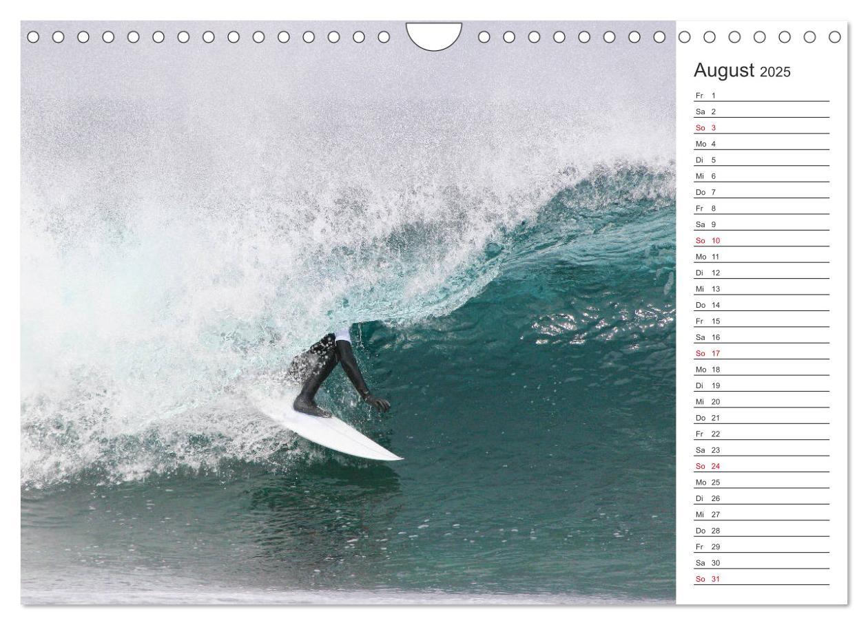 Bild: 9783435382149 | Surfen - Spaß auf den Wellen (Wandkalender 2025 DIN A4 quer),...