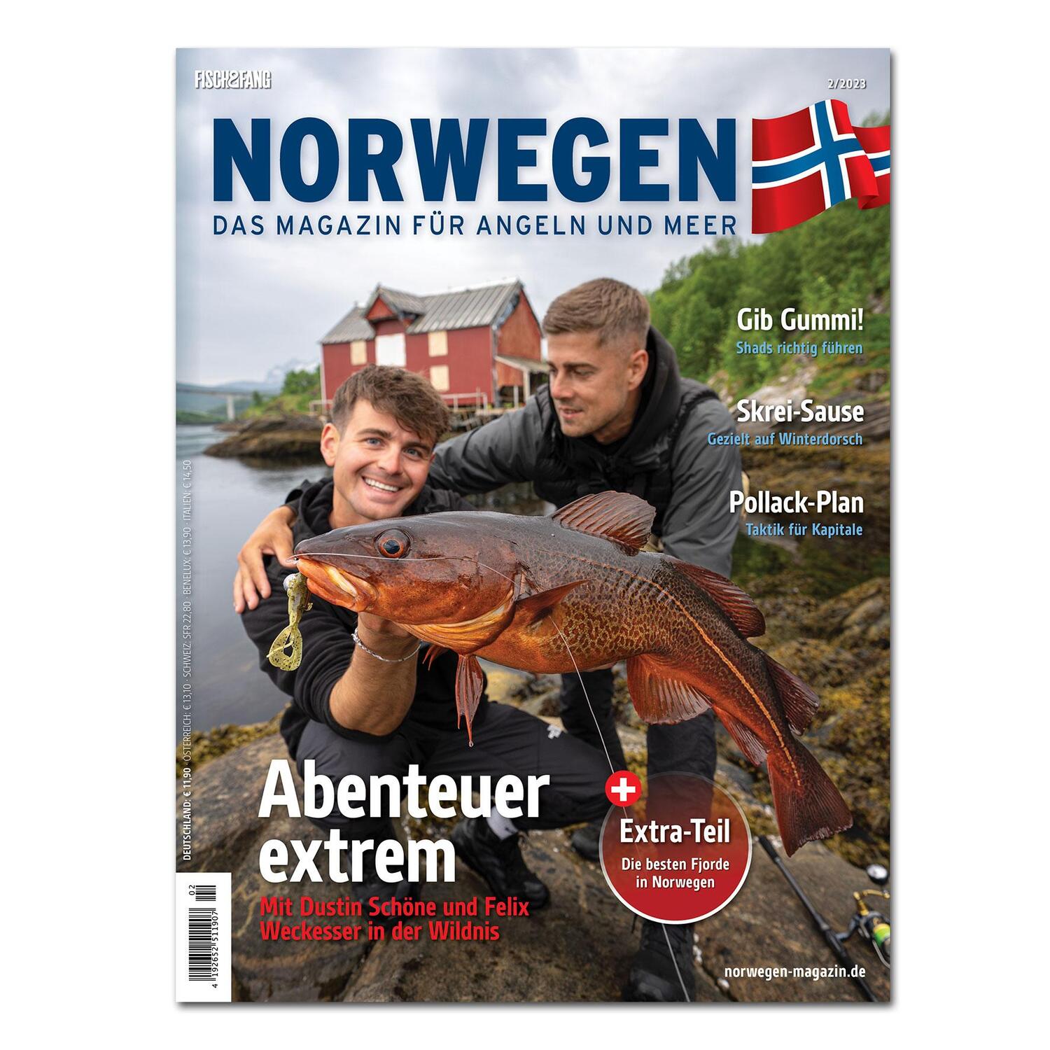 Cover: 9783897151635 | Norwegen Magazin Nr. 2/23 + DVD | Redaktion FISCH UND FANG | Buch
