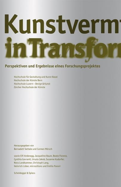 Cover: 9783858813404 | Kunstvermittlung in Transformation | Taschenbuch | 336 S. | Deutsch