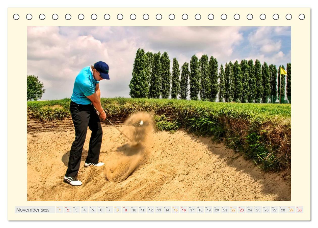 Bild: 9783435581153 | Golf - meine Leidenschaft (Tischkalender 2025 DIN A5 quer),...