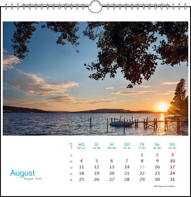 Bild: 9783861924098 | Bodensee 2025 | Postkarten-Tischkalender | verschiedene Fotografen