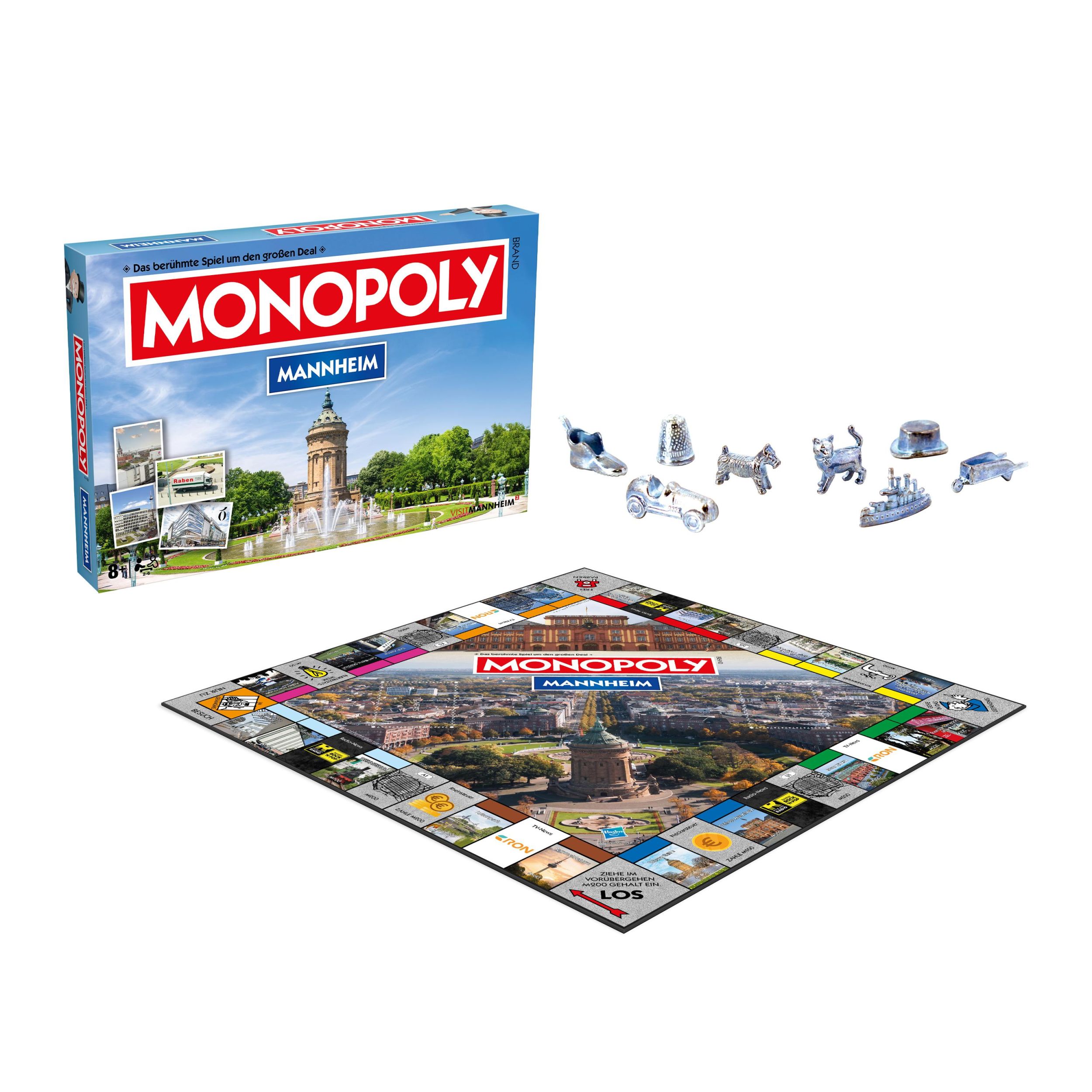 Bild: 5036905059008 | Monopoly Mannheim | Spiel | Deutsch | 2024 | Winning Moves