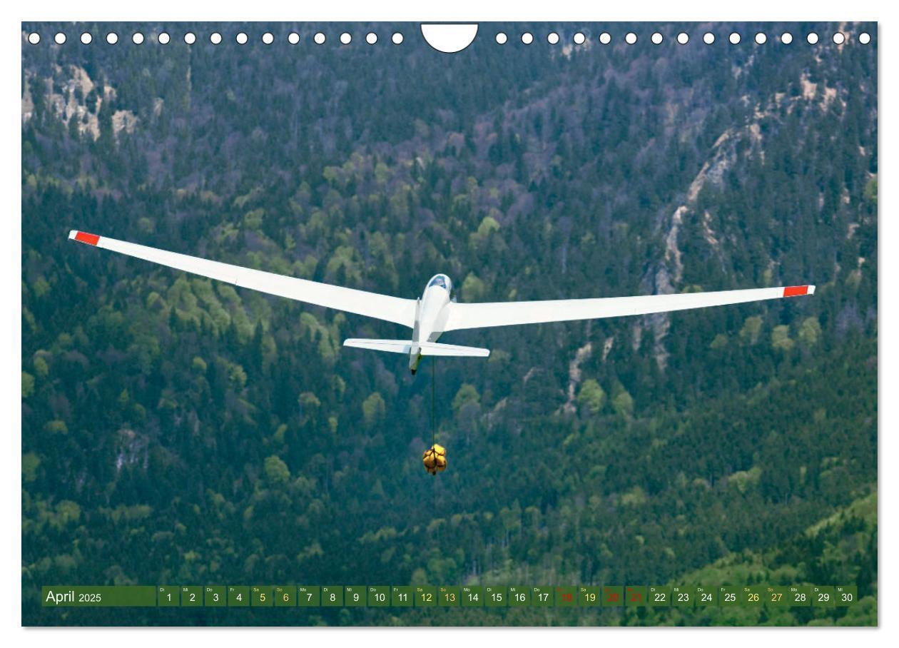 Bild: 9783383850851 | Meister in der Schwebe: Segelflugzeuge (Wandkalender 2025 DIN A4...