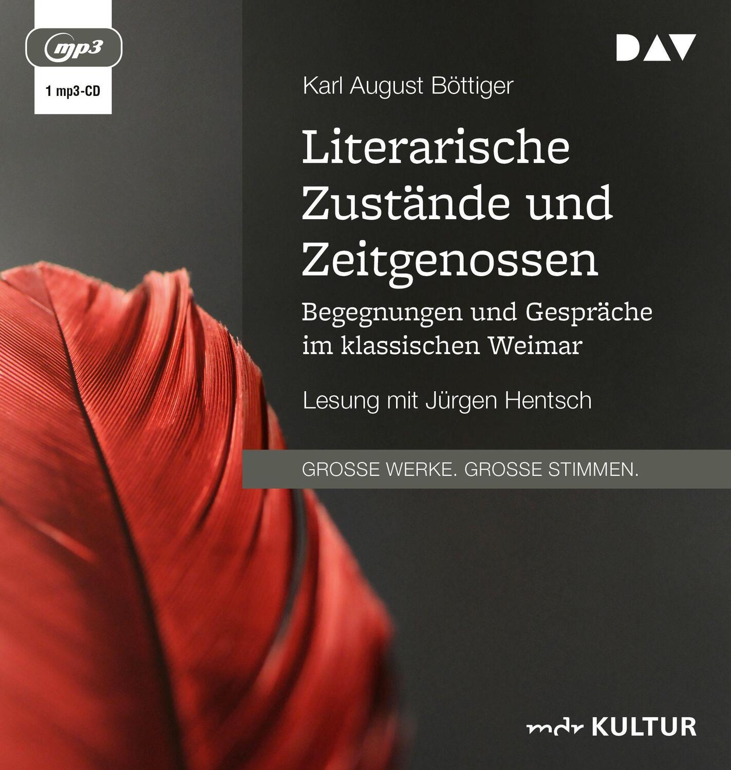 Cover: 9783742425416 | Literarische Zustände und Zeitgenossen. Begegnungen und Gespräche...