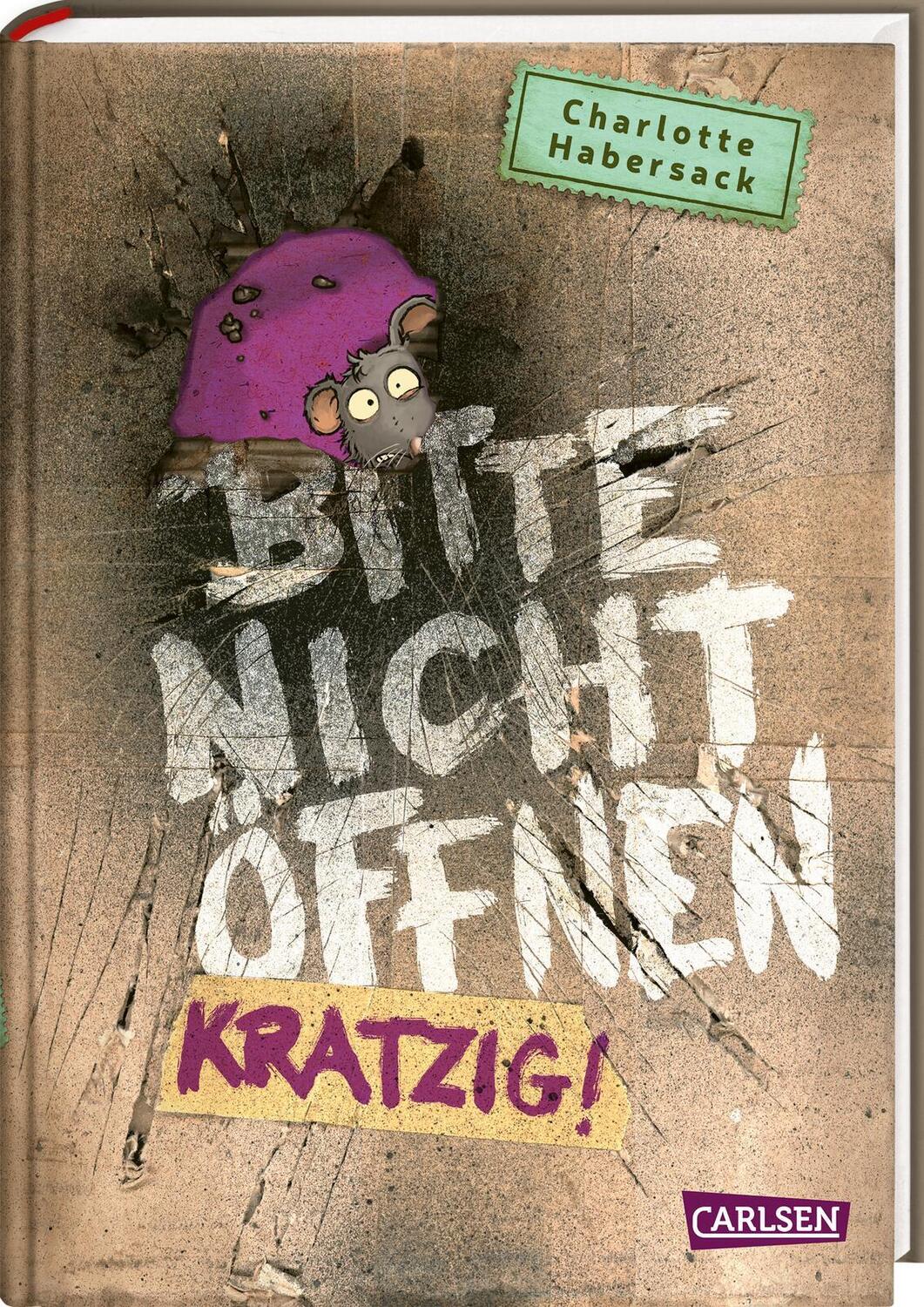 Cover: 9783551652188 | Bitte nicht öffnen 8: Kratzig! | Charlotte Habersack | Buch | 240 S.