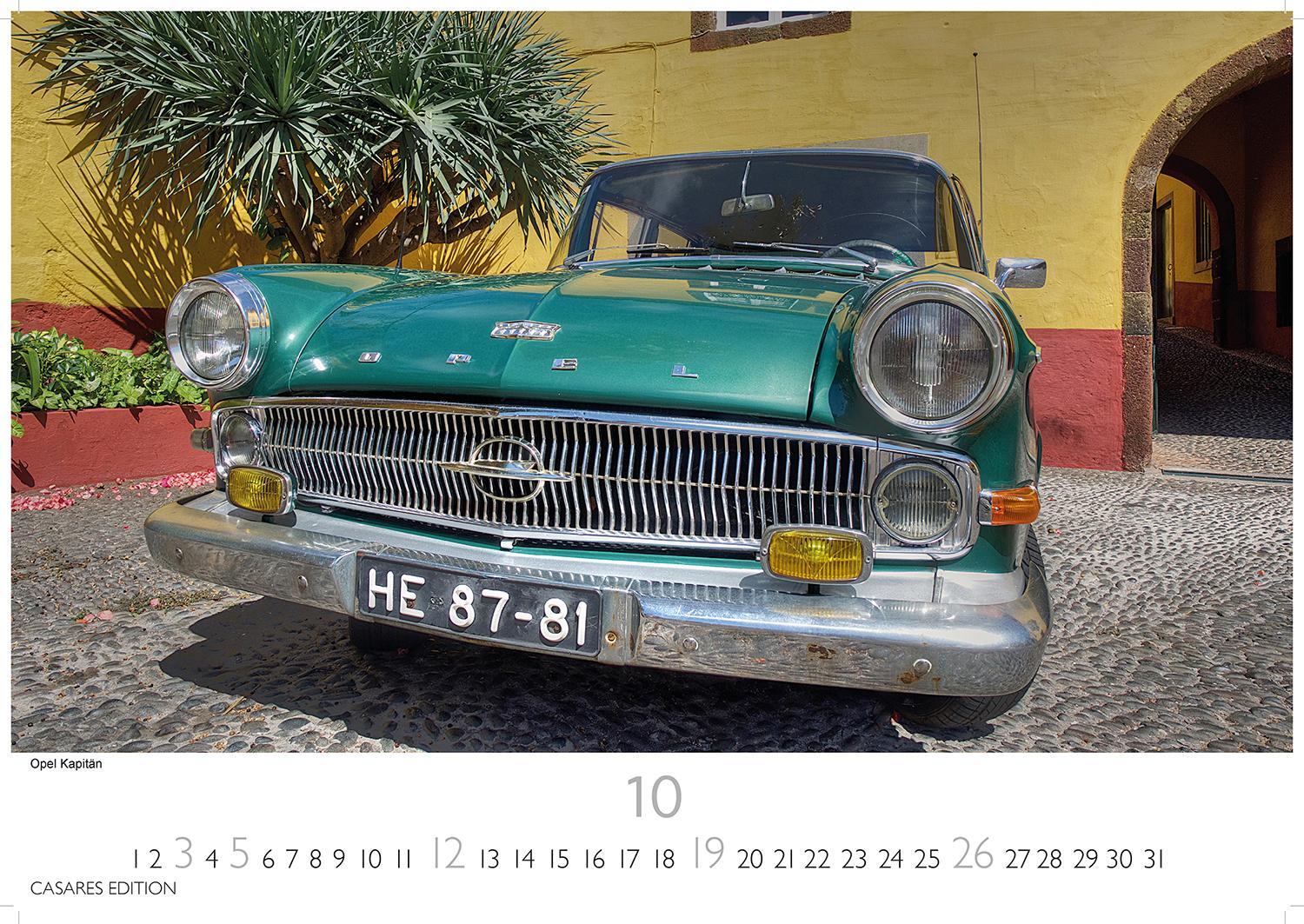 Bild: 9781835240991 | German Classic Cars 2025 S 24x35cm | Kalender | 14 S. | Deutsch | 2025
