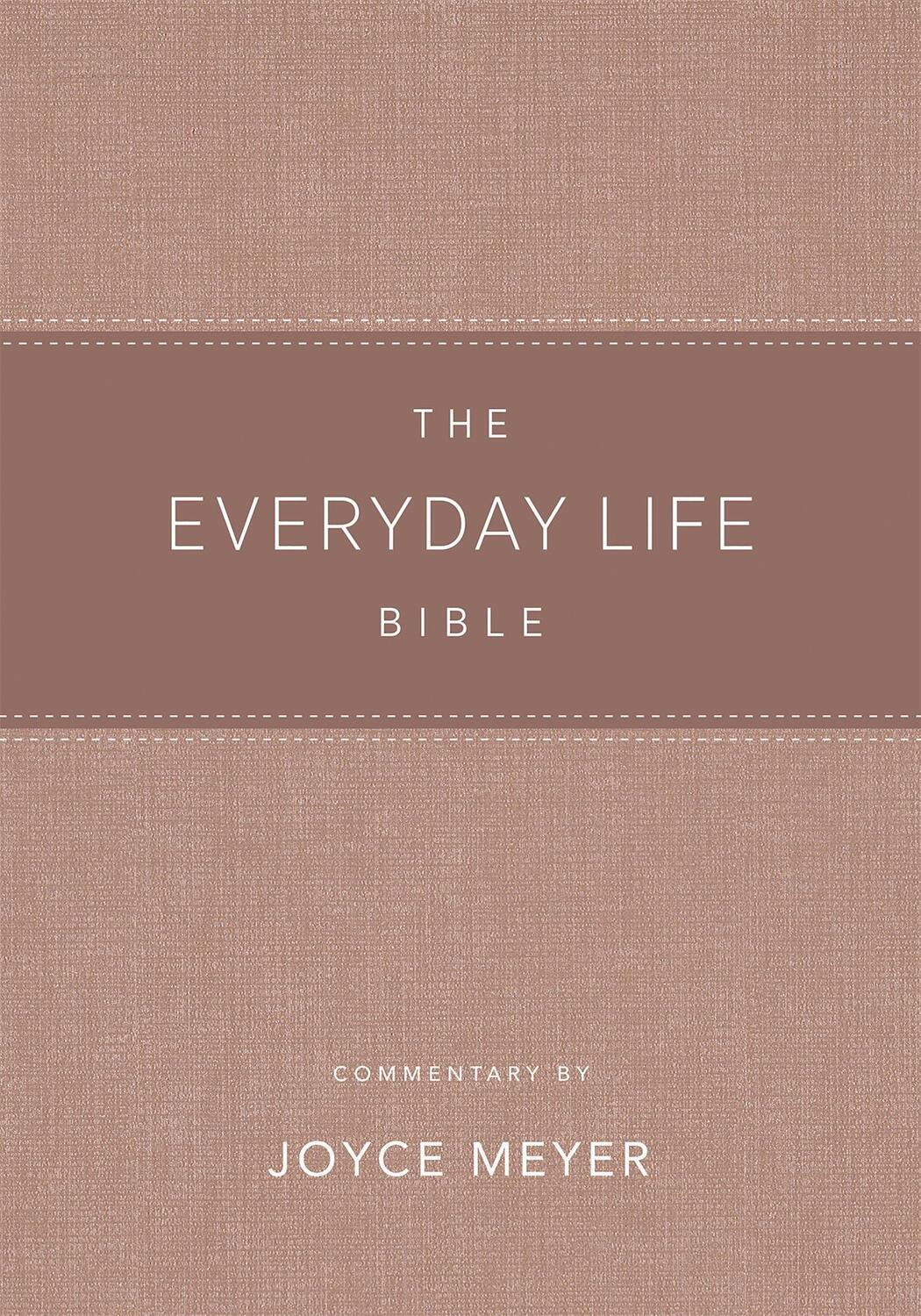 Cover: 9781478922940 | The Everyday Life Bible Blush LeatherLuxe® | Joyce Meyer | Buch | 2020