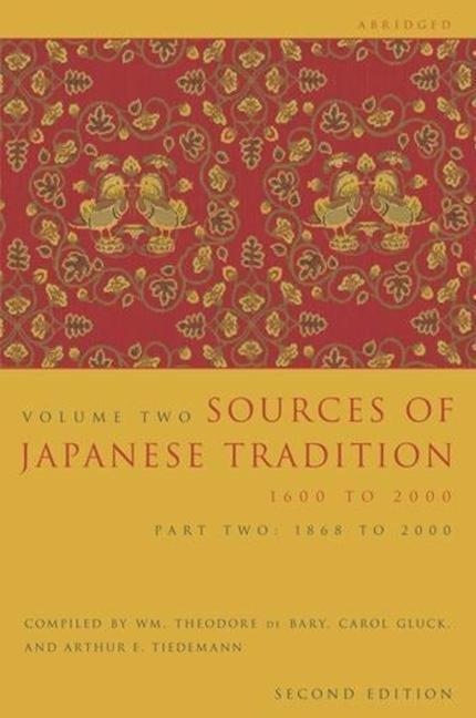 Cover: 9780231139199 | Sources of Japanese Tradition, Abridged | Taschenbuch | Englisch