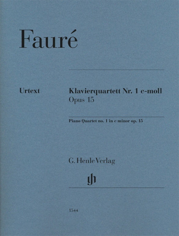 Cover: 9790201815442 | Fauré, Gabriel - Klavierquartett Nr. 1 c-moll op. 15 | Fabian Kolb