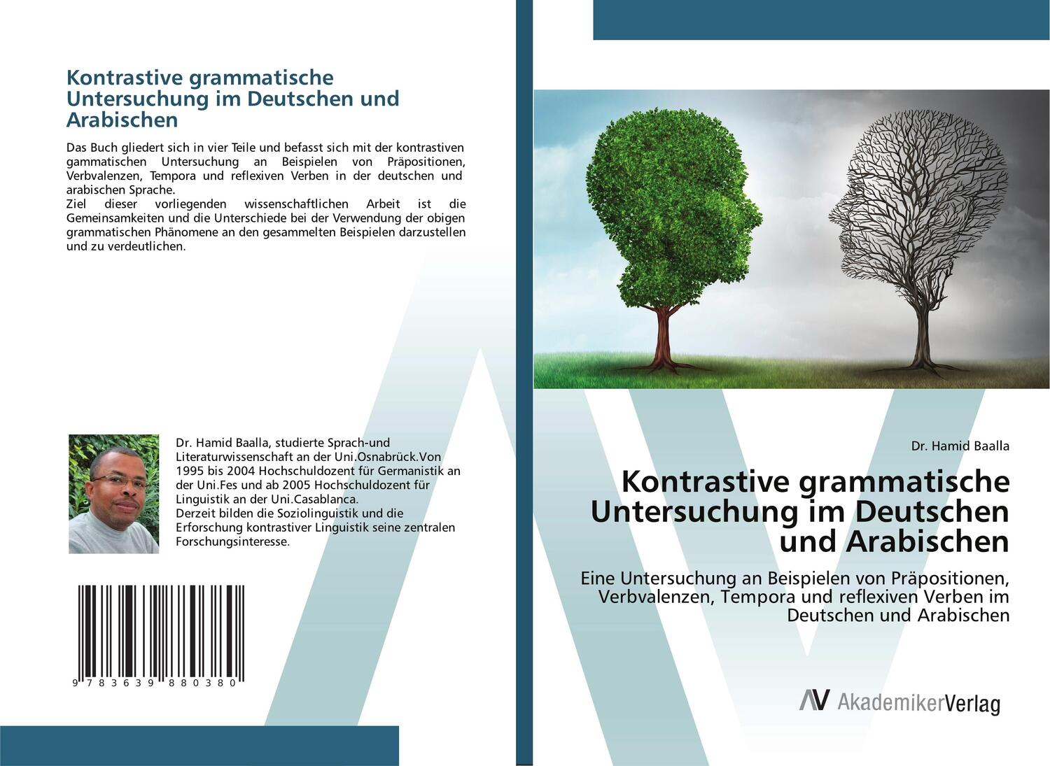 Cover: 9783639880380 | Kontrastive grammatische Untersuchung im Deutschen und Arabischen