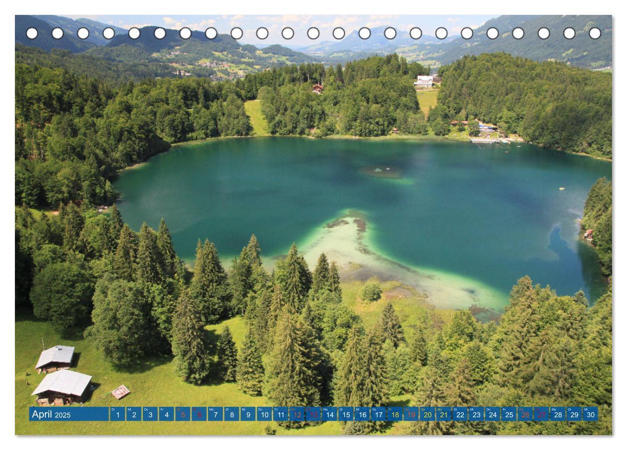 Bild: 9783435191529 | Allgäu - Perle im Süden (Tischkalender 2025 DIN A5 quer), CALVENDO...