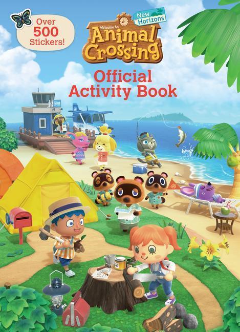 Cover: 9780593373644 | Animal Crossing New Horizons Official Activity Book (Nintendo) | Foxe
