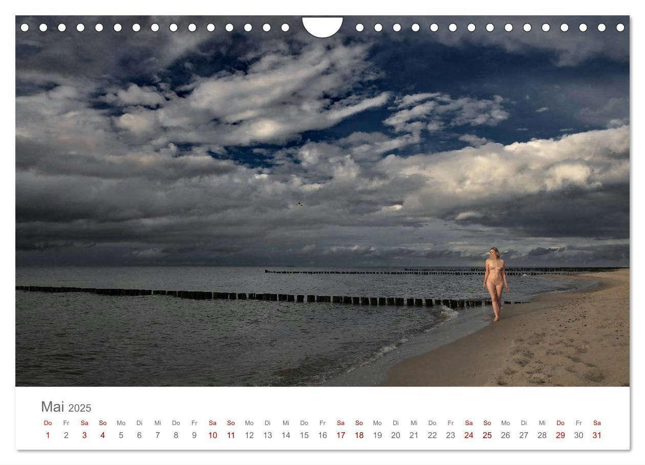 Bild: 9783435438273 | Akt und Meer (Wandkalender 2025 DIN A4 quer), CALVENDO Monatskalender