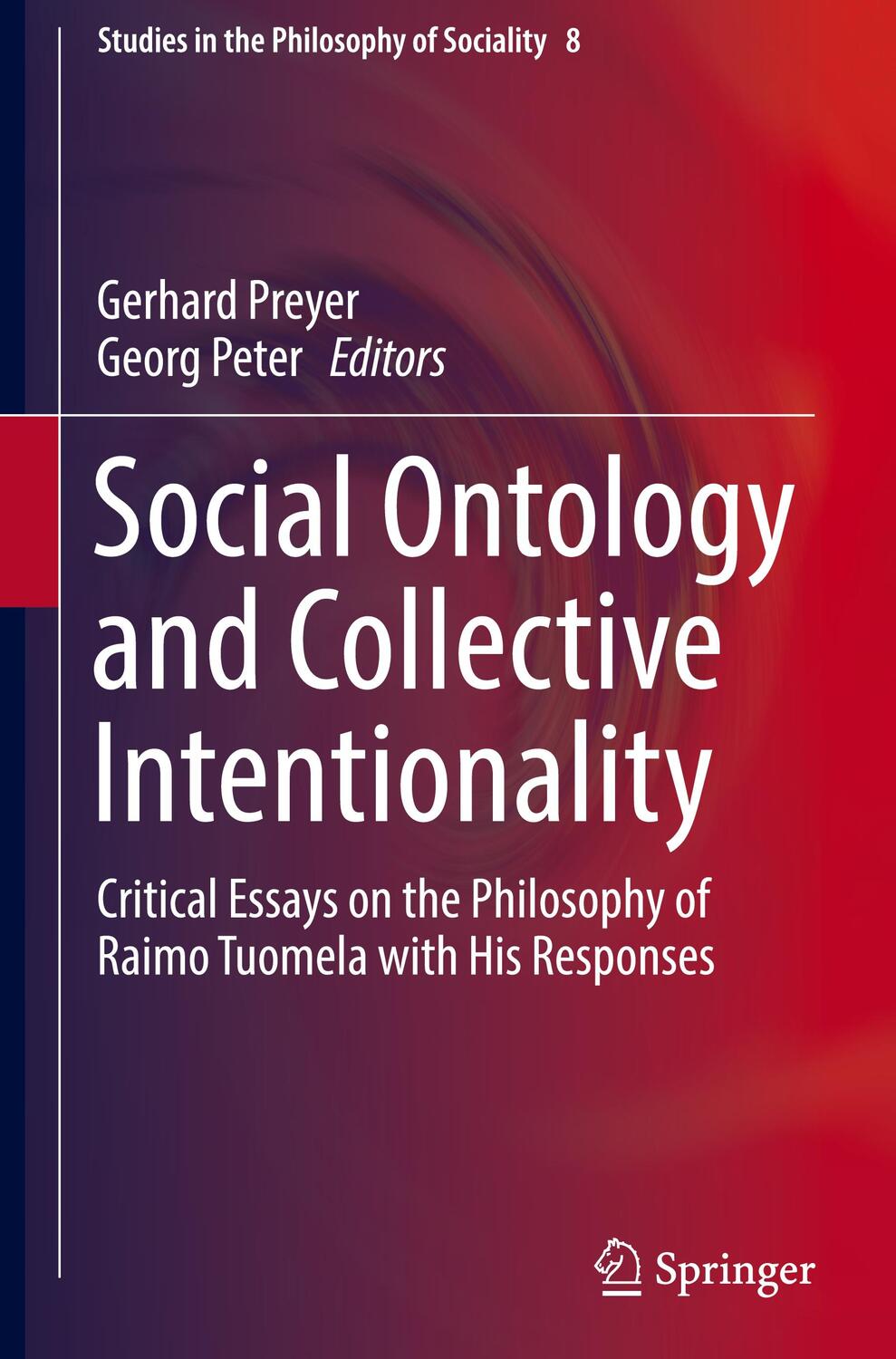 Cover: 9783319332352 | Social Ontology and Collective Intentionality | Gerhard Preyer (u. a.)