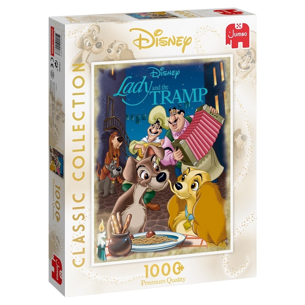 Cover: 8710126194867 | Disney Classic Collection Susi & Strolch (Puzzle) | Spiel | Deutsch