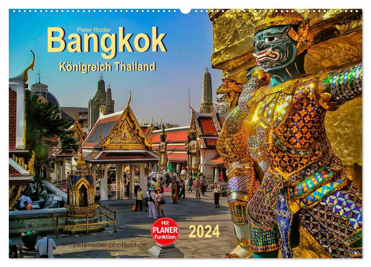 Cover: 9783383283406 | Bangkok - Königreich Thailand (Wandkalender 2024 DIN A2 quer),...