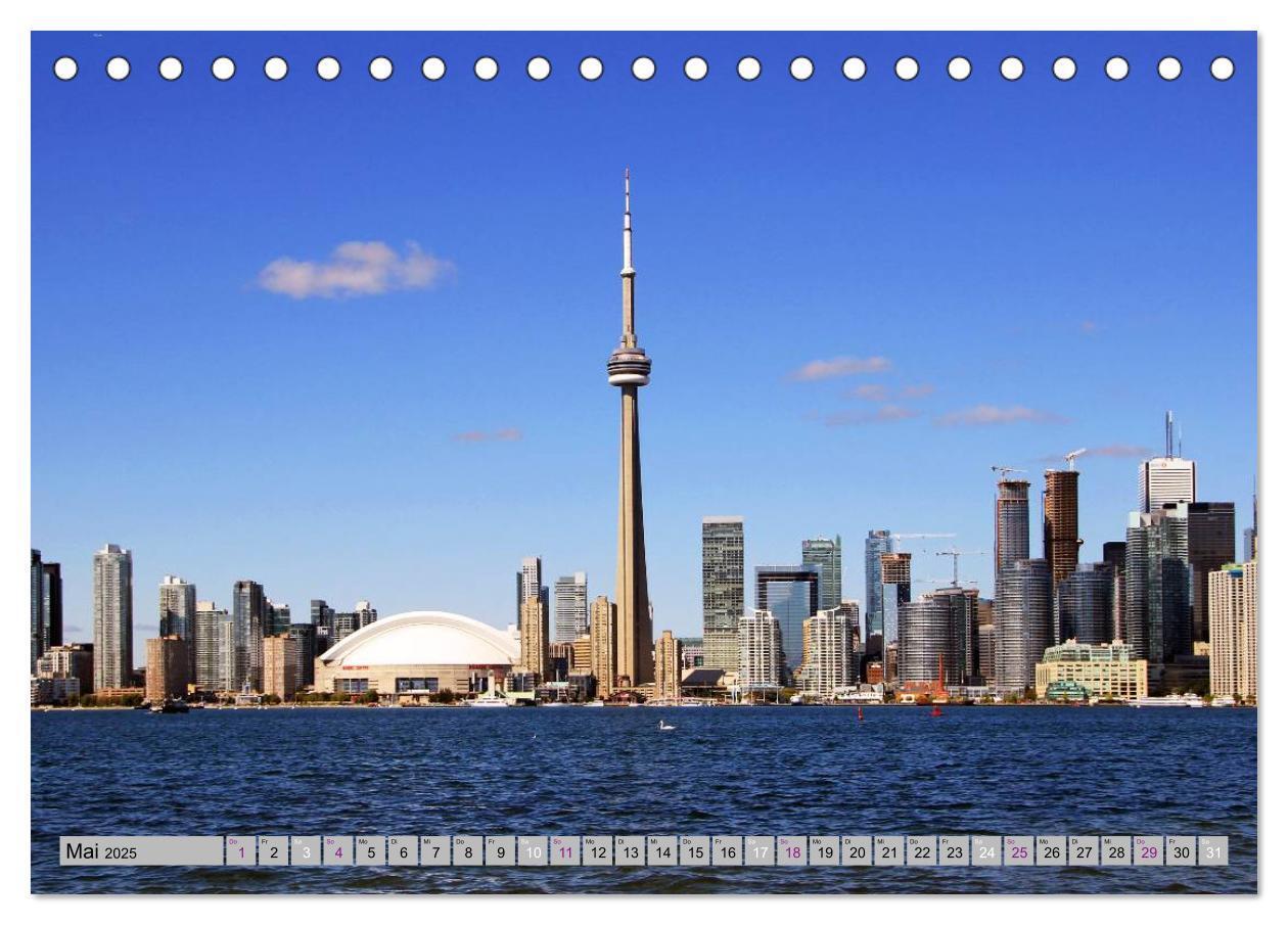 Bild: 9783435482863 | Provinzhauptstadt Toronto (Tischkalender 2025 DIN A5 quer),...