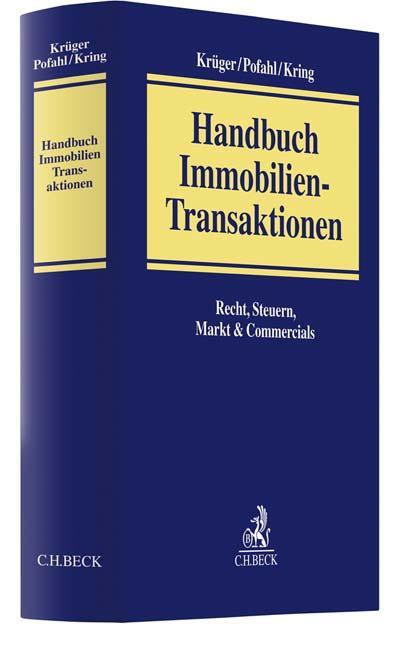 Cover: 9783406719318 | Handbuch Immobilien-Transaktionen | Wolfram H. Krüger (u. a.) | Buch