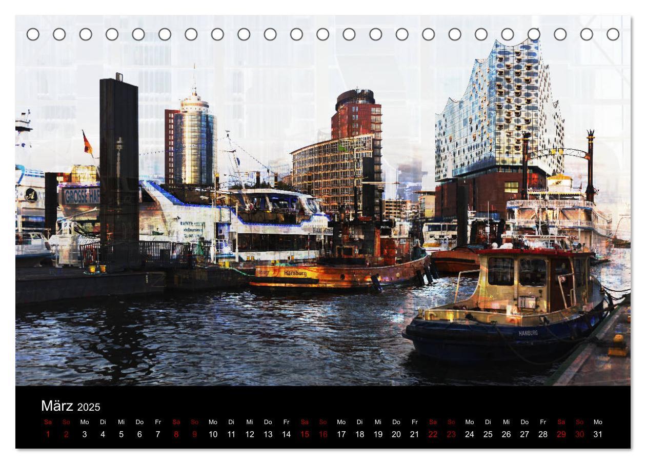 Bild: 9783435375691 | Elbphilharmonie-ARTig (Tischkalender 2025 DIN A5 quer), CALVENDO...