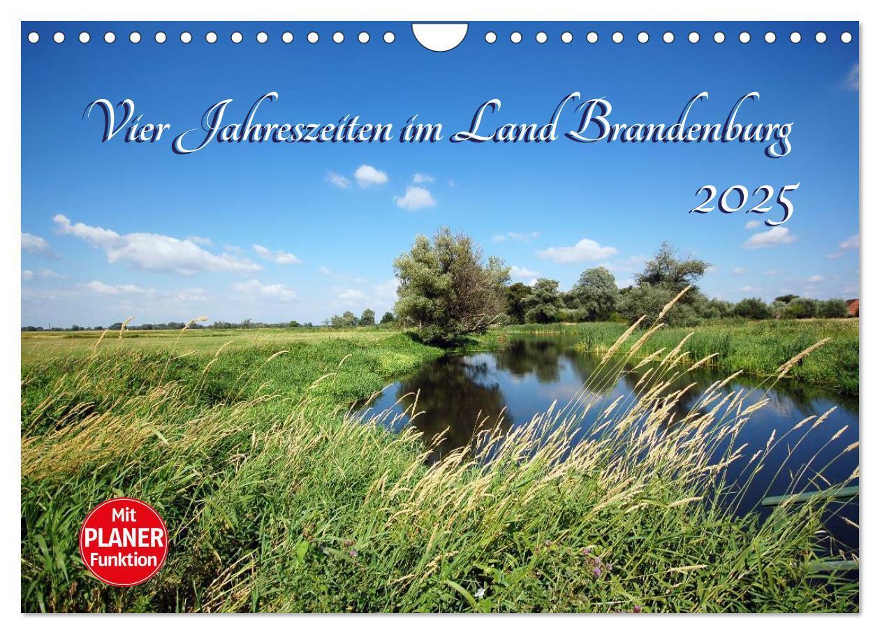 Cover: 9783435474738 | Vier Jahreszeiten im Land Brandenburg (Wandkalender 2025 DIN A4...