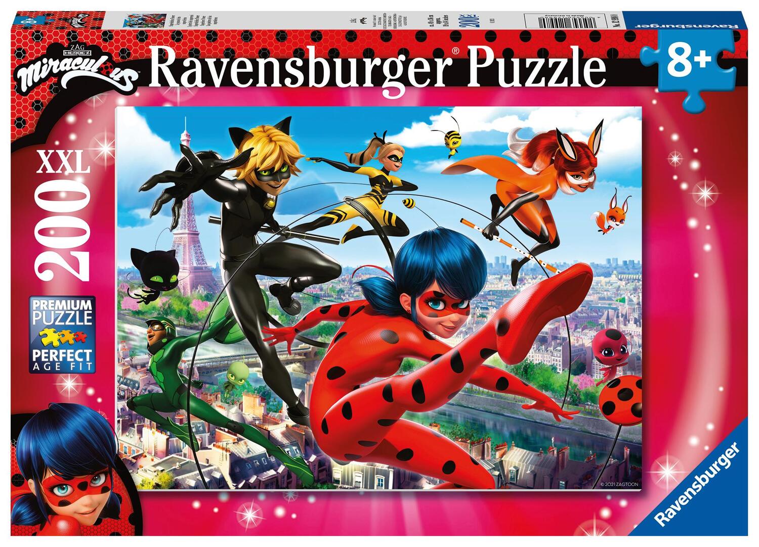 Cover: 4005556129980 | Ravensburger Puzzle 12998 - Superhelden-Power - 200 Teile XXL...
