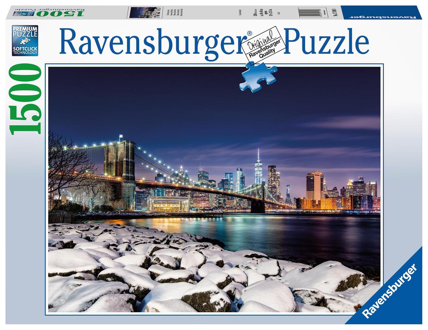 Cover: 4005556171088 | Ravensburger Puzzle 17108 Winter in New York 1500 Teile Puzzle | Spiel
