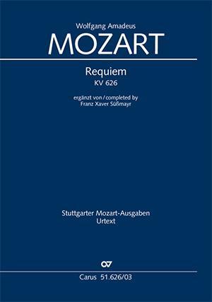 Cover: 9790007058357 | Requiem | Süßmayr-Version | Wolfgang Amadeus Mozart | Taschenbuch