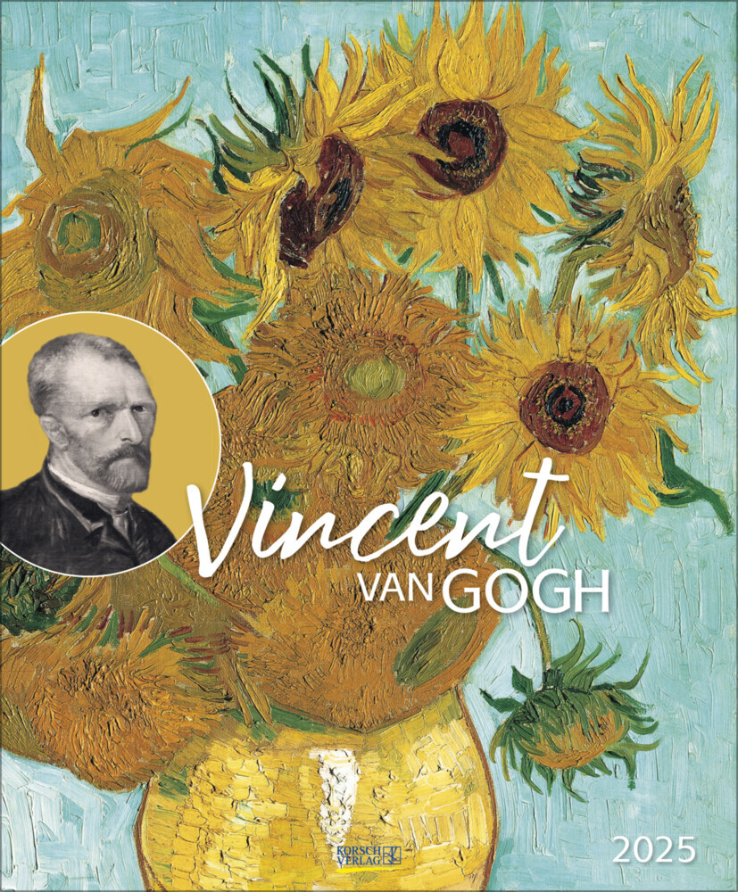 Cover: 9783731875765 | Vincent van Gogh 2025 | Korsch Verlag | Kalender | Spiralbindung