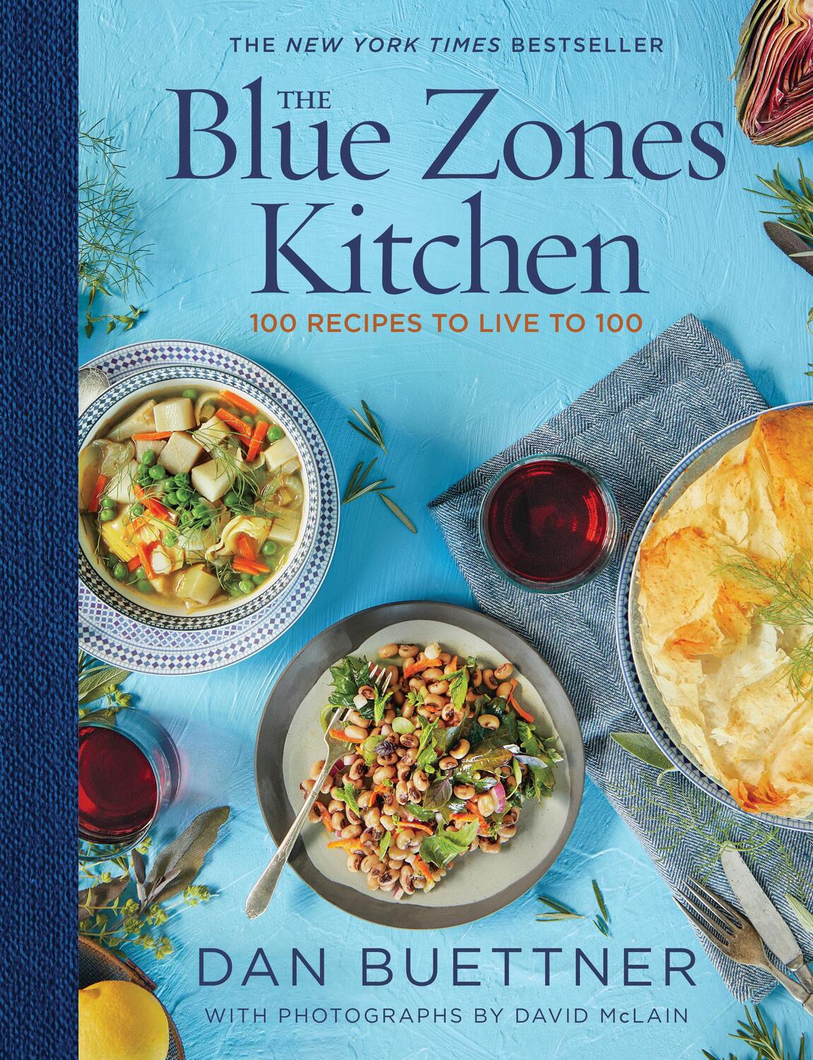 Cover: 9781426220135 | The Blue Zones Kitchen | 100 Recipes to Live to 100 | Dan Buettner