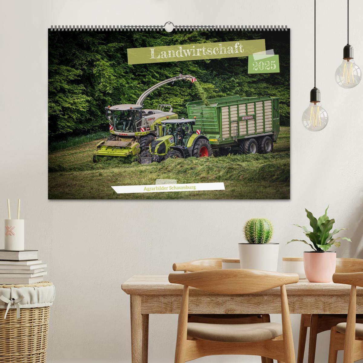 Bild: 9783383947506 | Landwirtschaft 2025 (Wandkalender 2025 DIN A2 quer), CALVENDO...