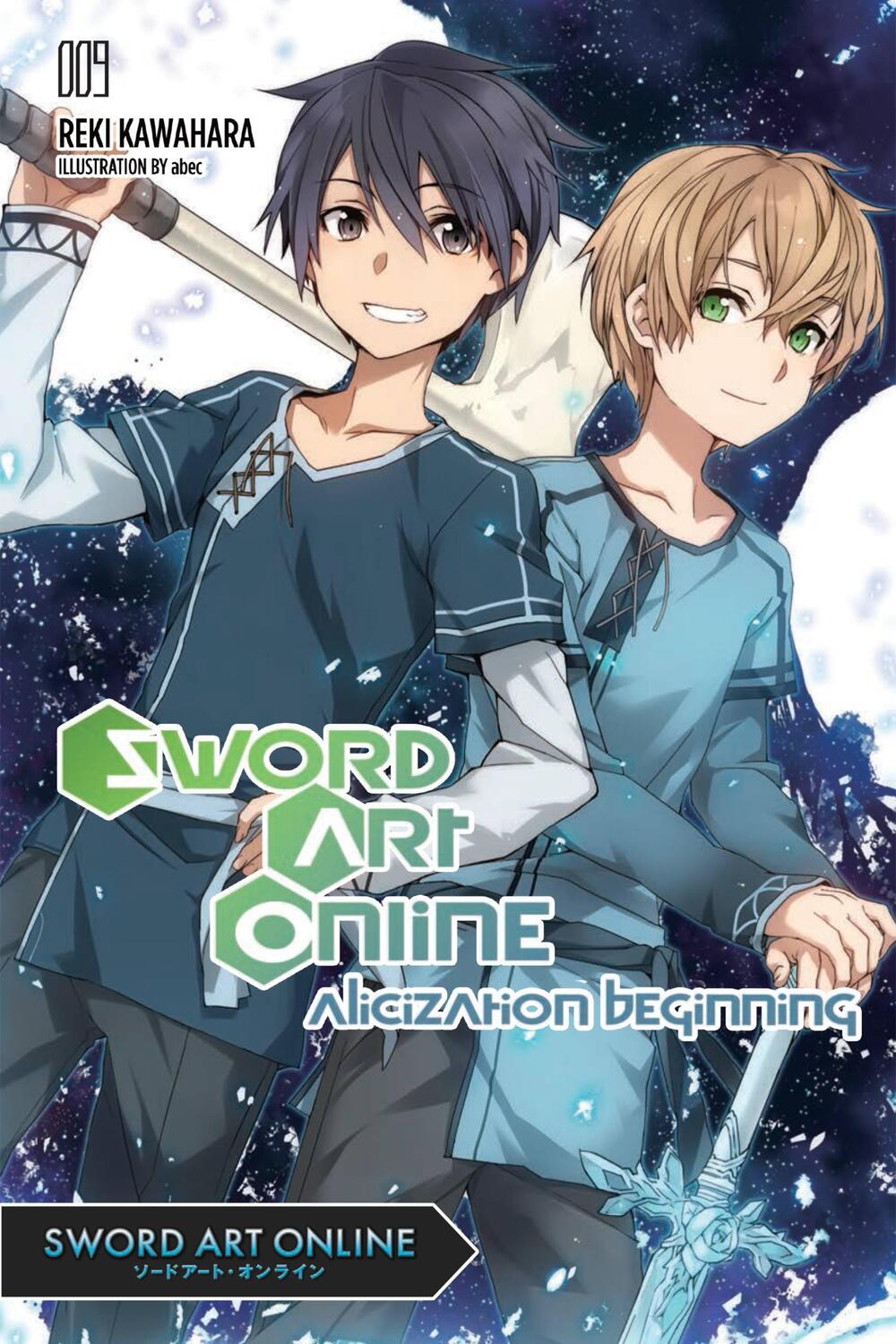 Cover: 9780316390422 | Sword Art Online 9 (light novel) | Alicization Beginning | Kawahara
