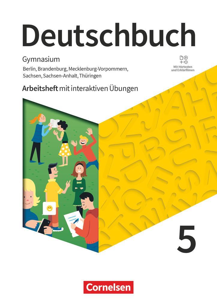 Cover: 9783062000867 | Deutschbuch Gymnasium 5. Schuljahr - Berlin, Brandenburg,...