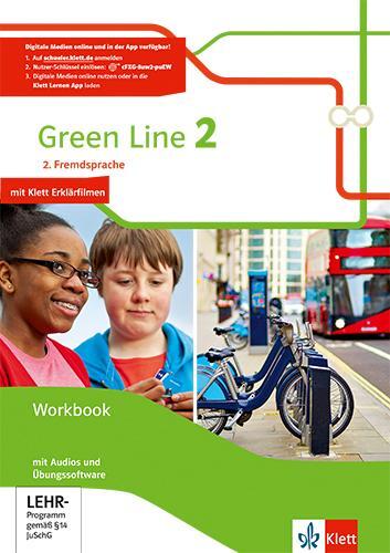 Cover: 9783128130262 | Green Line 2. 2. Fremdsprache. Workbook mit Audio-CD und...