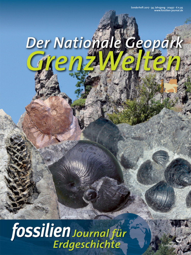 Cover: 9783494017112 | Der Nationale Geopark GrenzWelten | Redaktion Fossilien | Taschenbuch