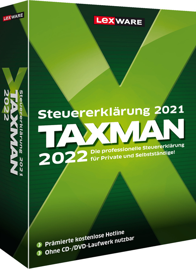 Cover: 9783648150993 | TAXMAN 2022 | Der zuverlässige Partner für Ihre Steuererklärung!