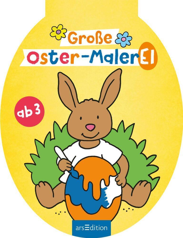 Cover: 9783845845210 | Große Oster-Malerei | Malbuch ab 3 Jahren | Corina Beurenmeister