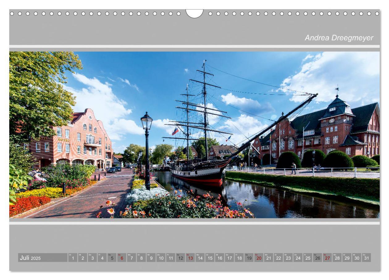 Bild: 9783435417193 | Papenburg-Panorama (Wandkalender 2025 DIN A3 quer), CALVENDO...