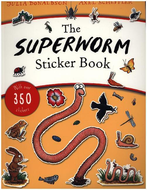 Cover: 9781407197821 | Superworm Sticker Book | Julia Donaldson | Taschenbuch | Englisch