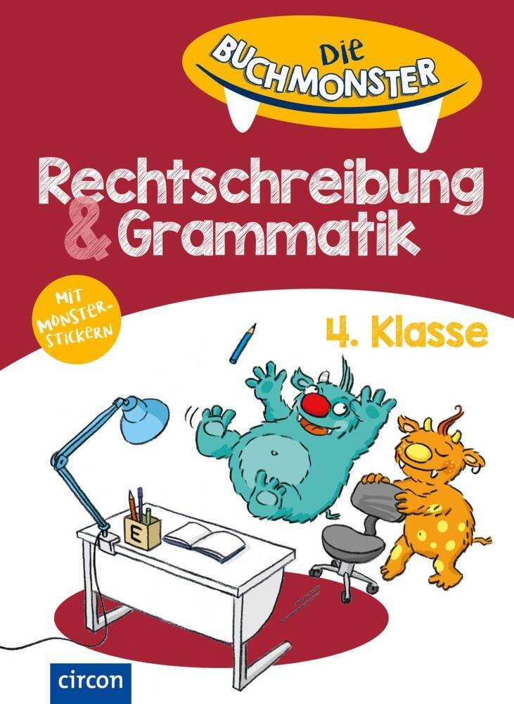 Cover: 9783817421756 | Rechtschreibung &amp; Grammatik 4. Klasse | Die Buchmonster | Ehrenstein