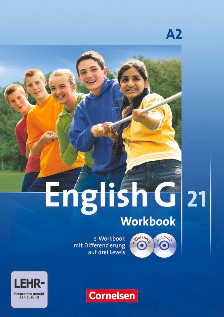 Cover: 9783060312702 | English G 21. Ausgabe A 2. Workbook mit CD-ROM (e-Workbook) und...