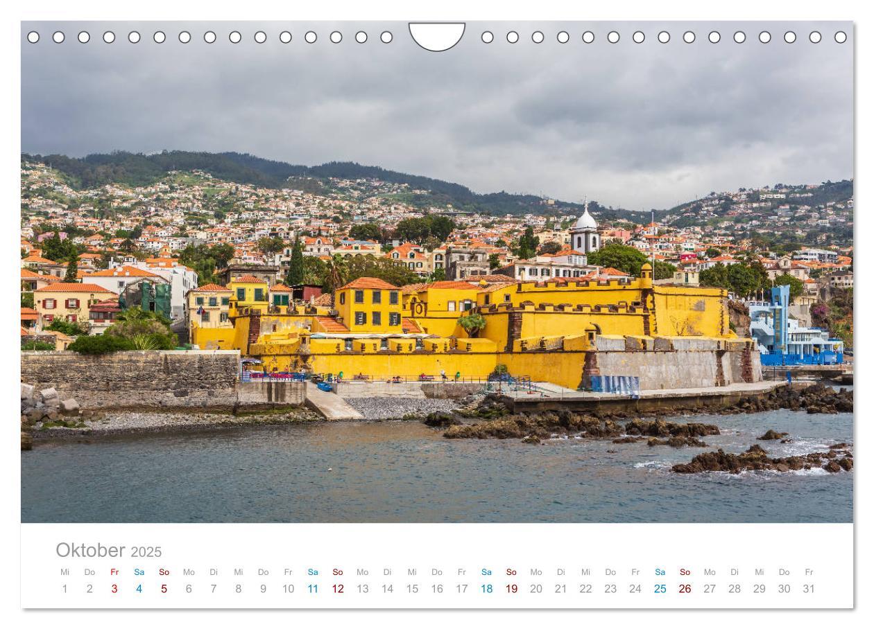 Bild: 9783435245758 | Funchal - Madeiras stolze Hauptstadt (Wandkalender 2025 DIN A4...