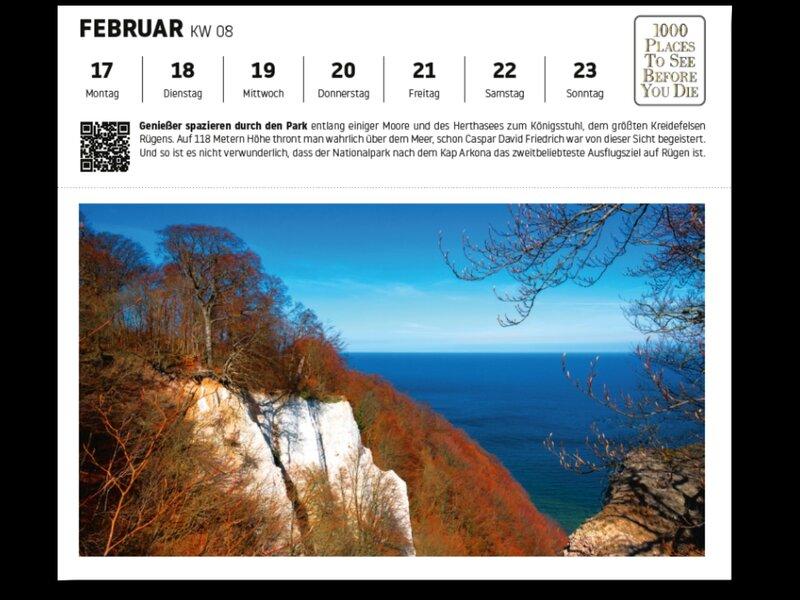 Bild: 9783961417551 | Ostseeküste 2025 | 1000 Places Postkartenkalender | Schulz Andreas